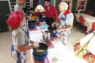 Taller de elaboración de queso de granja privada