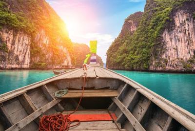 Krabi 4 Islands y Hong 360 Viewpoint en Longtail Boat Krabi 4 Islands y Hong 360 Viewpoint en Longtail Boat
