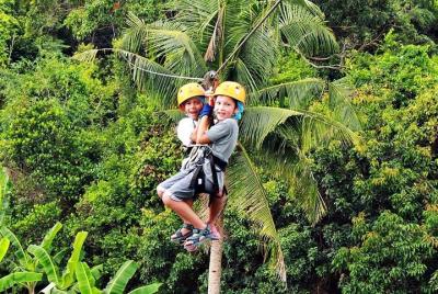 PATTAYA ZIP LINING ADVENTURE (Curso Rojo) (35 estaciones)