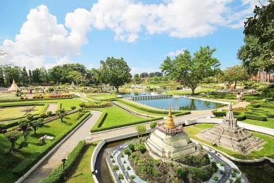 Mini admisión mundial en miniatura de Siam con traslado de ida y 