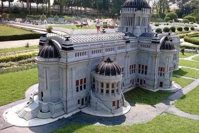 Mini Siam Miniature World en la entrada de Pattaya