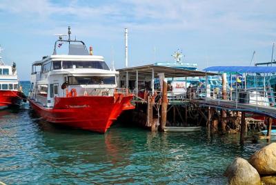 Phuket a Koh Phangan por Phantip Bus y Seatran Discovery Ferry Phuket a Koh Phangan por Phantip Bus y Seatran Discovery Ferry