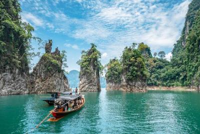 Tour de día completo en grupo pequeño por la presa Cheow Lan con 