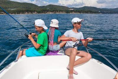 Experiencia de pesca privada de medio día en Alanya Experiencia de pesca privada de medio día en Alanya