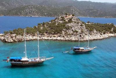 Crucero gulet de 4 días a Turquía: Olympos a Fethiye