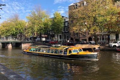 Crucero por los canales de las islas Jordaan y Ámsterdam