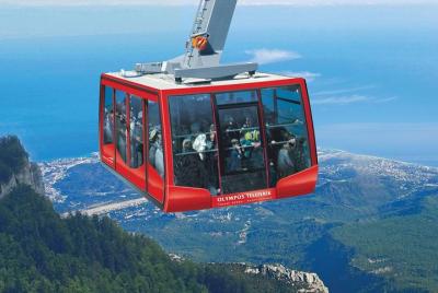 Paseo en teleférico de Olympos a las montañas de Tahtali desde Ke