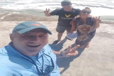 Para cruceros: tour privado de Pamukkale desde Kusadasi