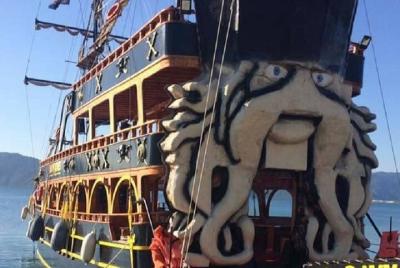7 horas: viaje en barco piratas de Marmaris