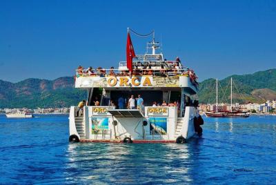 Crucero a Dalyan desde Marmaris: playa de İztuzu, crucero por el  Crucero a Dalyan desde Marmaris: playa de İztuzu, crucero por el