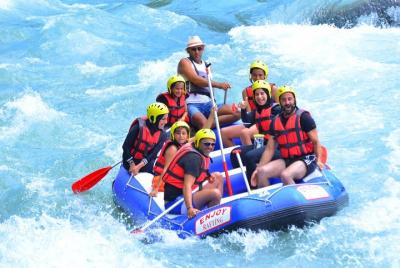 Rafting en el cañón de Koprulu en Antalya