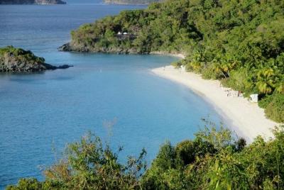 Excursión de medio día a Trunk Bay Beach desde St. Thomas