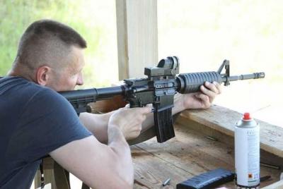 Tiroteo al aire libre en Kiev