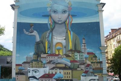 Murales de artistas de Kiev