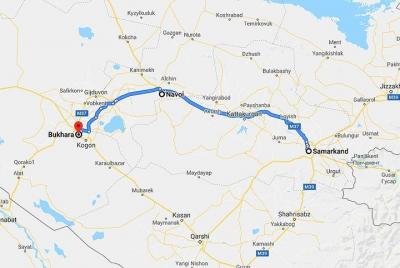 Traslado Samarcanda - Bukhara (275 km)