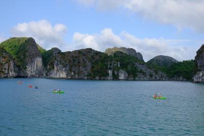 Crucero y kayak en la bahía de Lan Ha - Bahía de Halong - Isla Ca