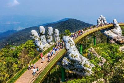 Excursión a grupos pequeños de Ba Na Hills y Golden Bridge desde 