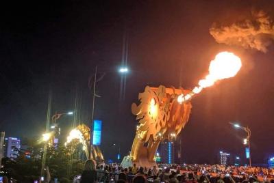 MONTAÑAS DE MÁRMOL, MONO MONTAÑAS & DRAGON BRIDGE con DA NANG NIG