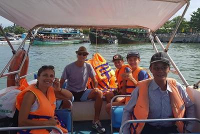 Tour privado de la isla Cham en barco de alta velocidad con natac Tour privado de la isla Cham en barco de alta velocidad con natac