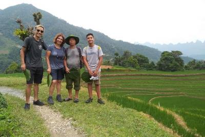 Un día de trekking en Ha Giang.