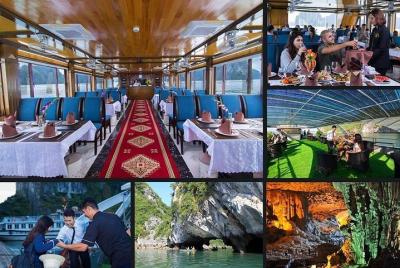 Excursión de día completo a Halong: crucero de 5,5 horas y trasla