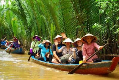 Tour de día de aventura en el Mekong
