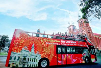 Tour de 1 hora por la ciudad de Ho Chi Minh: autobús turístico - 