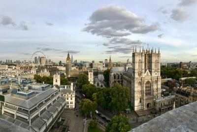El último cambio de la experiencia de guardia, con Westminster Do