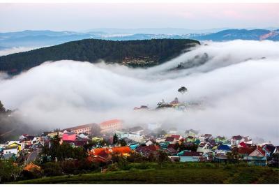 Bicicleta para explorar Dalat Rural