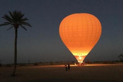 Paseo en globo por las Montañas del Atlas desde Marrakech con des