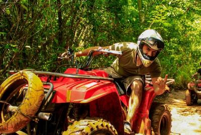 Tour en ATV, tirolinas y cenote en Extreme Adventure Eco Park Can