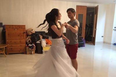 Lecciones de baile de bodas