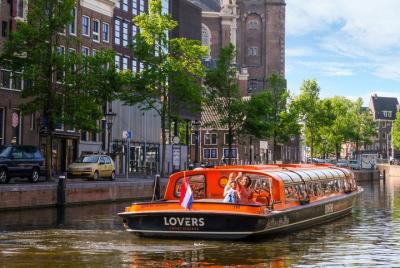 Crucero de 1 hora por el canal de Ámsterdam desde la Estación Cen