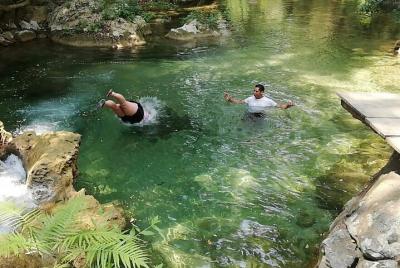 Increíble recorrido por las cascadas