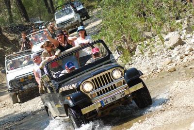 Jeep safari y rafting desde Antalya y regiones