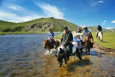 Excursión de un día a caballo por grupos pequeños