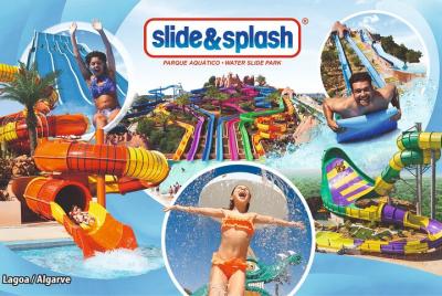 Entrada de día completo al parque acuático Slide & Splash en Lago