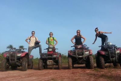 Excursión en cuadraciclo y tirolina ATV desde Paramaribo