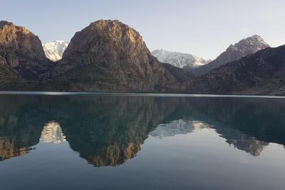 Dushanbe al lago Iskandarkul