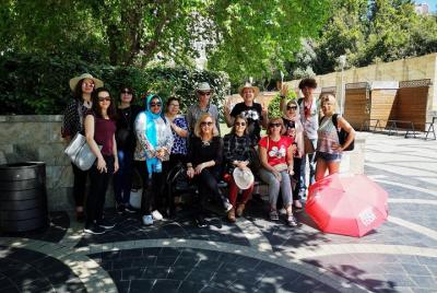 Recorrido a pie por el centro de la ciudad de Bakú