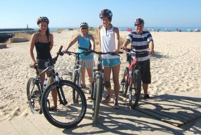 Paseo en bicicleta por la naturaleza