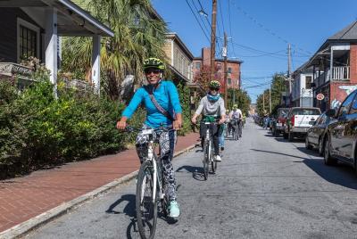 Tour guiado en bicicleta en Atlanta con bocadillos