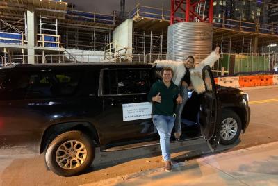 Tour privado de la vida nocturna de Atlanta en automóvil de lujo