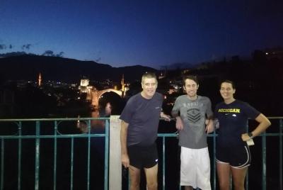 Corriendo en Mostar