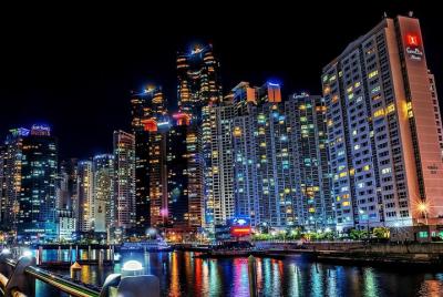 Visita nocturna a Haeundae y Diamond Bridge (3 horas) Visita nocturna a Haeundae y Diamond Bridge (3 horas)