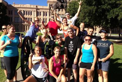 Austin en el centro histórico de 5K Austin en el centro histórico de 5K