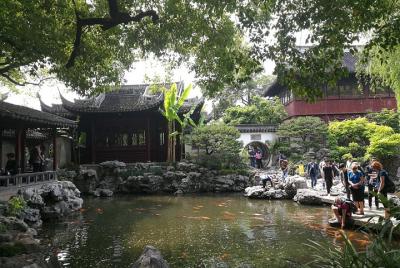Tour a pie por el centro histórico de Shanghai Yu Garden y Old To