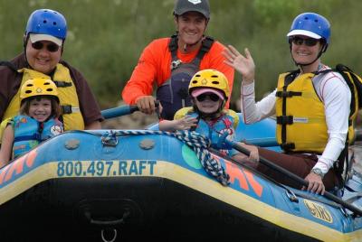 Viaje de rafting familiar en Milk Run