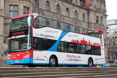 Tour en autobús con paradas libres en Hanóver en un autobús de do