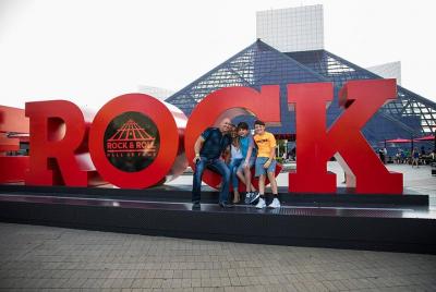 Entrada para Rock and Roll Hall of Fame en Cleveland